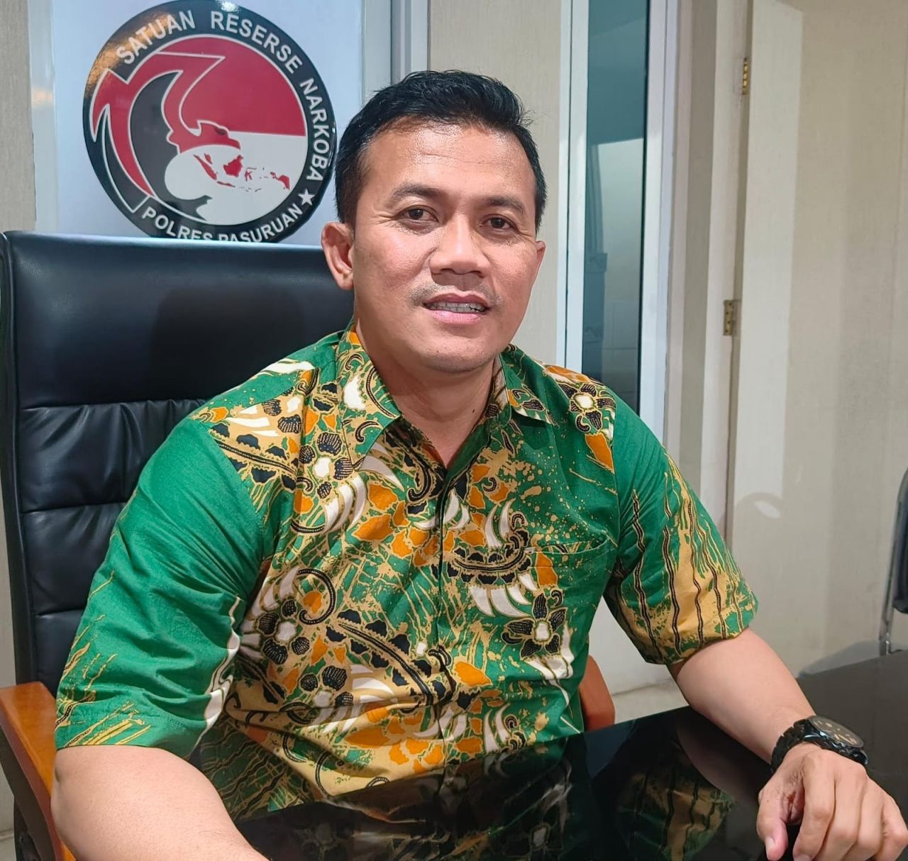Iptu Agus Yulianto Kasatresnarkoba Polres Pasuruan
