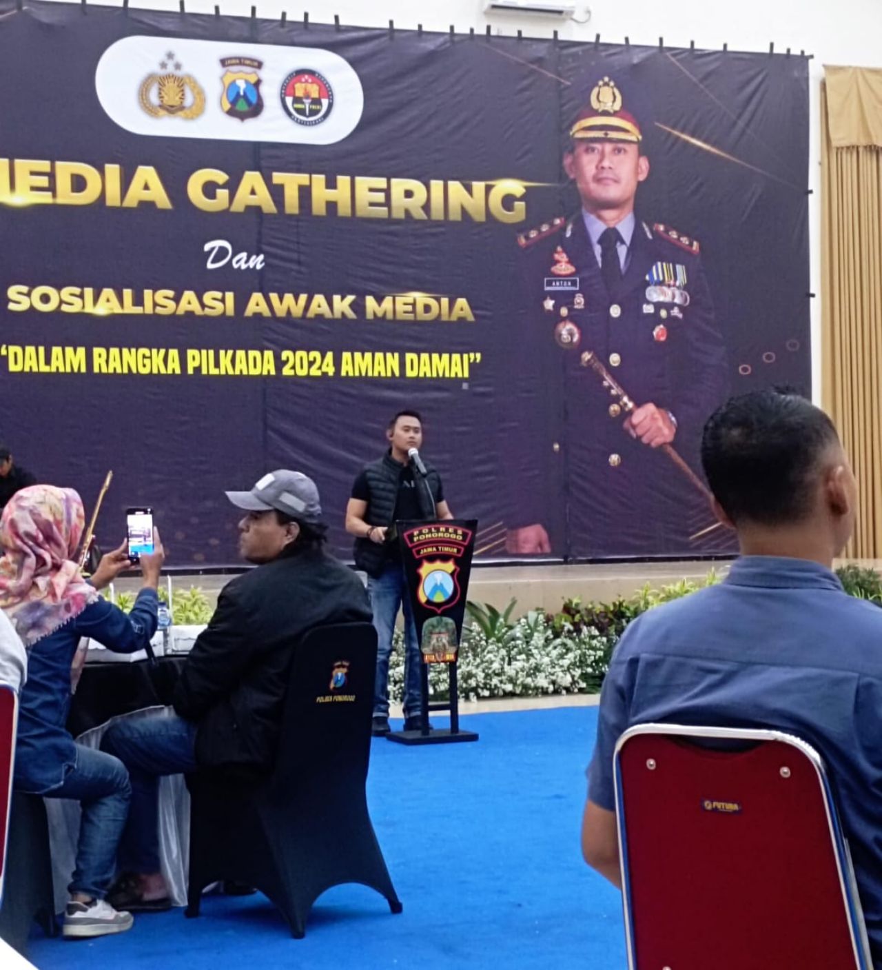 Ciptakan Pilkada Aman Polres Ponorogo Gelar Media Gathering Bersama Awak Media