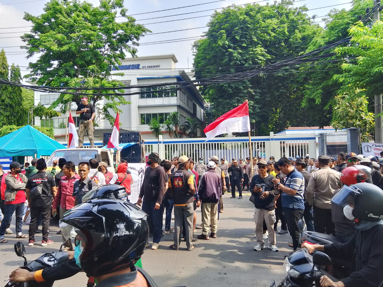 Demo di PT Barata Indonesia
