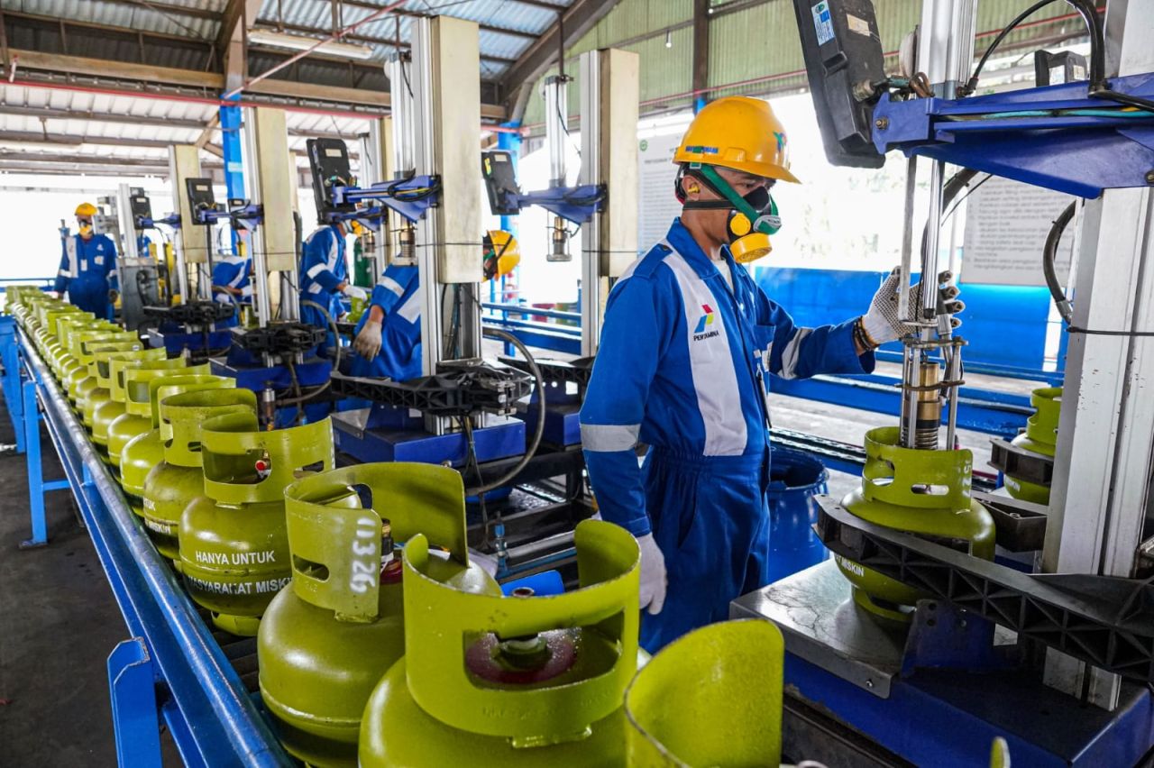 Tinjau SPBE, Mendag Apresiasi Tertib Ukur Pengisian LPG