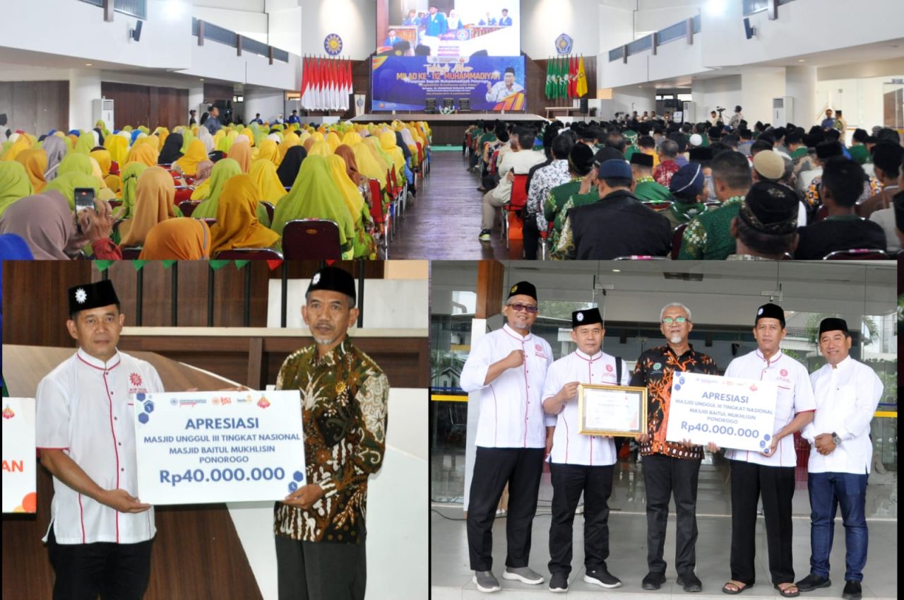 Program Apapun Masalahnya Masjid Solusinya PDM Ponorogo Apresiasi Masjid Unggulan Baitul Mukhlisin