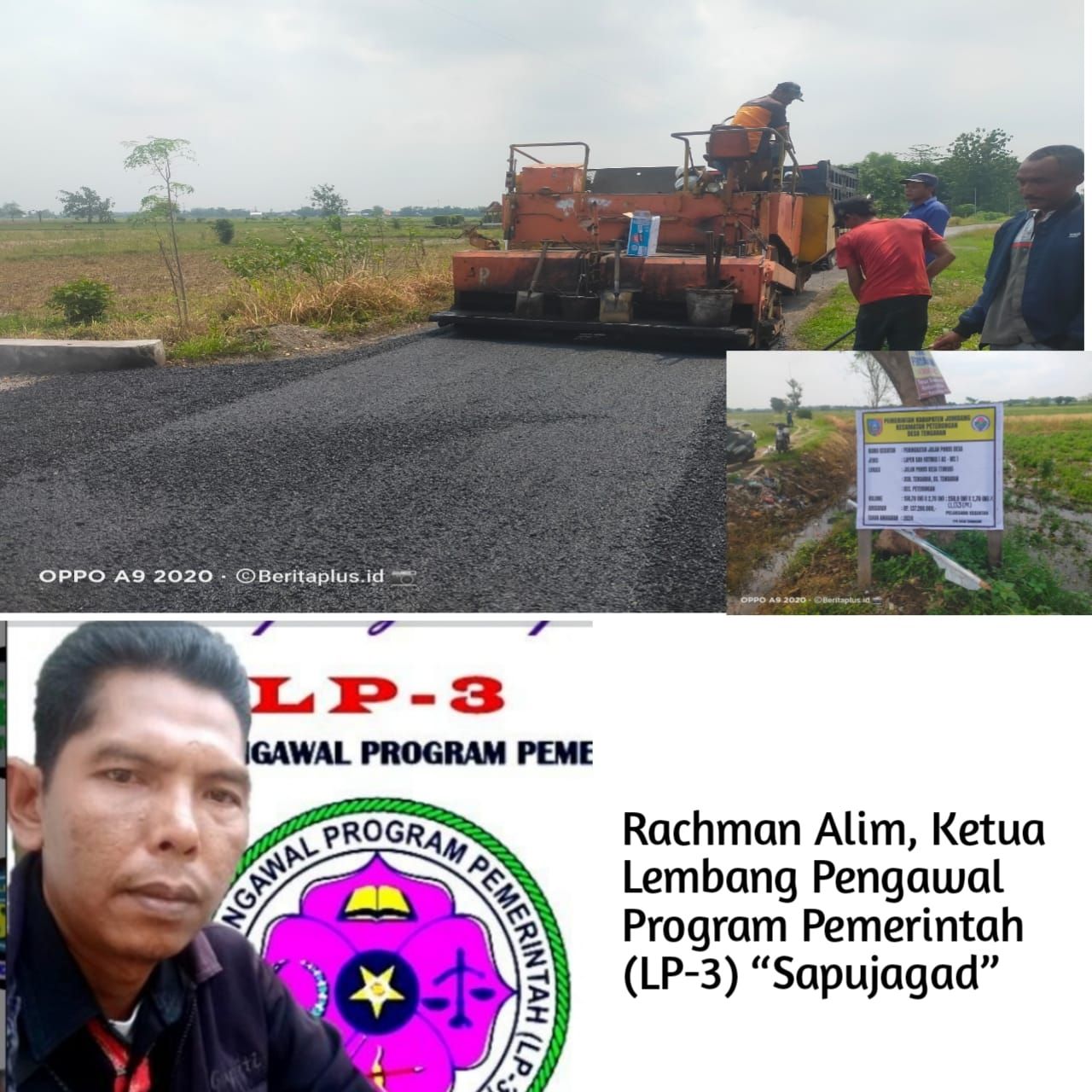 Proyek Jalan Hotmix Dana Desa 2024 Desa Tengaran Menjadi Sorotan Publik