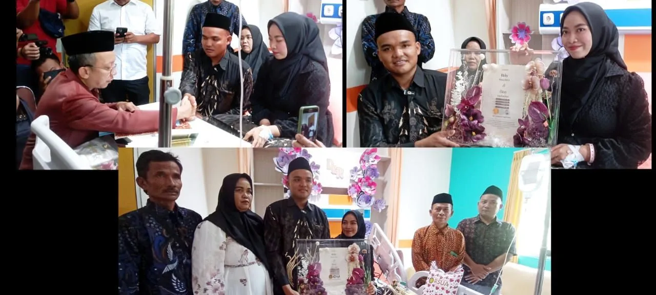 Sakit Tak Halangi Bahagia: Akad Nikah Pasien RSUA Ponorogo Penuh Haru