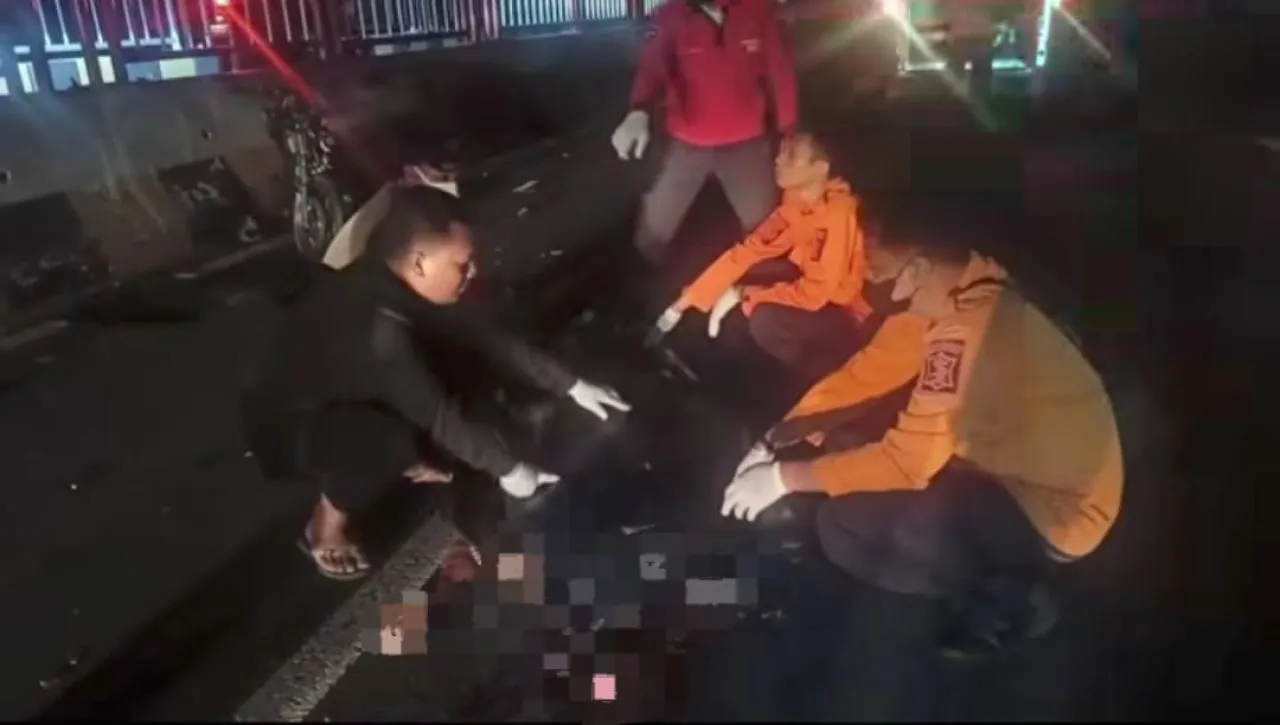 Pengendara Motor Tewas Kecelakaan Tunggal di Jembatan Suramadu, Diduga Tabrak Pembatas Jalan