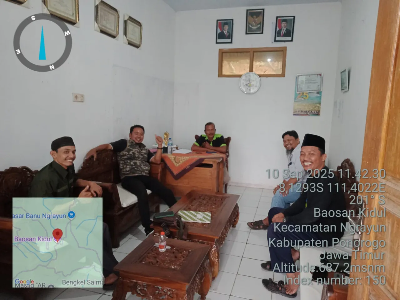 Ketua Umum PLMDH Kunjungi Desa Baosan Kidul, Tekankan Pelestarian Hutan
