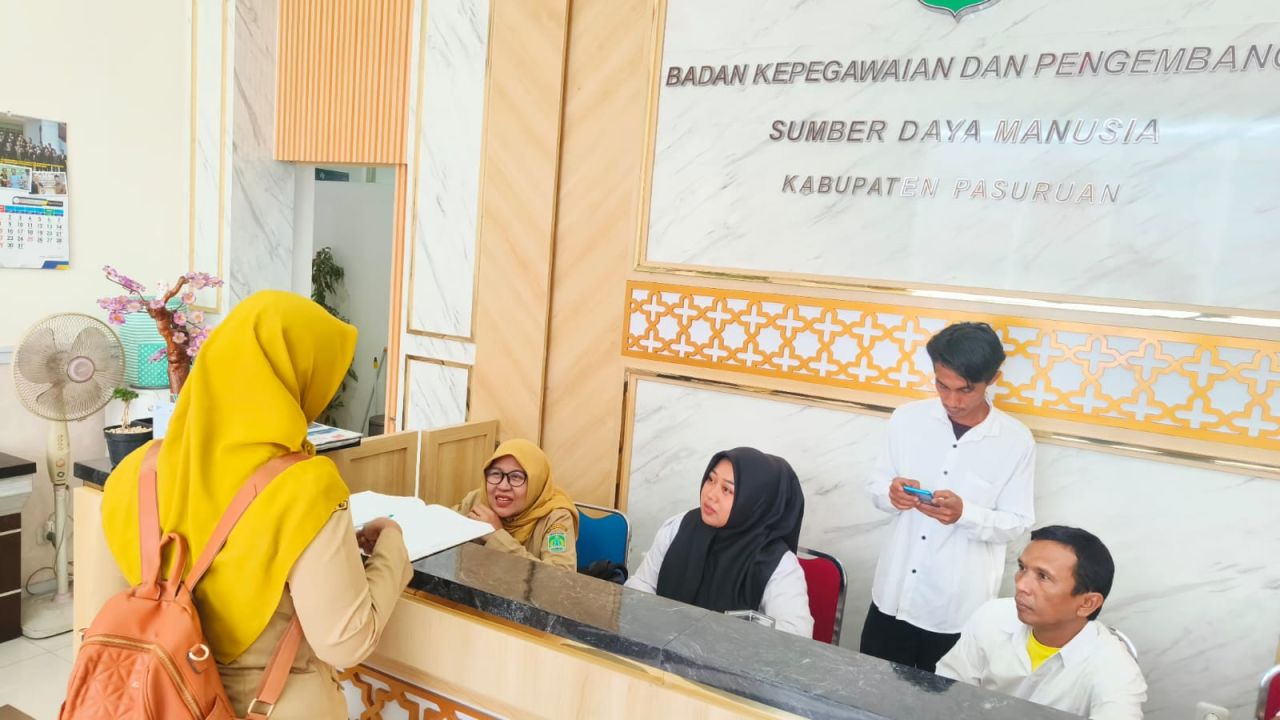 FPI melaporkan MAF Kasubid Dinas Sosial Kabupaten Pasuruan ke Badan Kepegawaian dan Sumber Daya Manusia