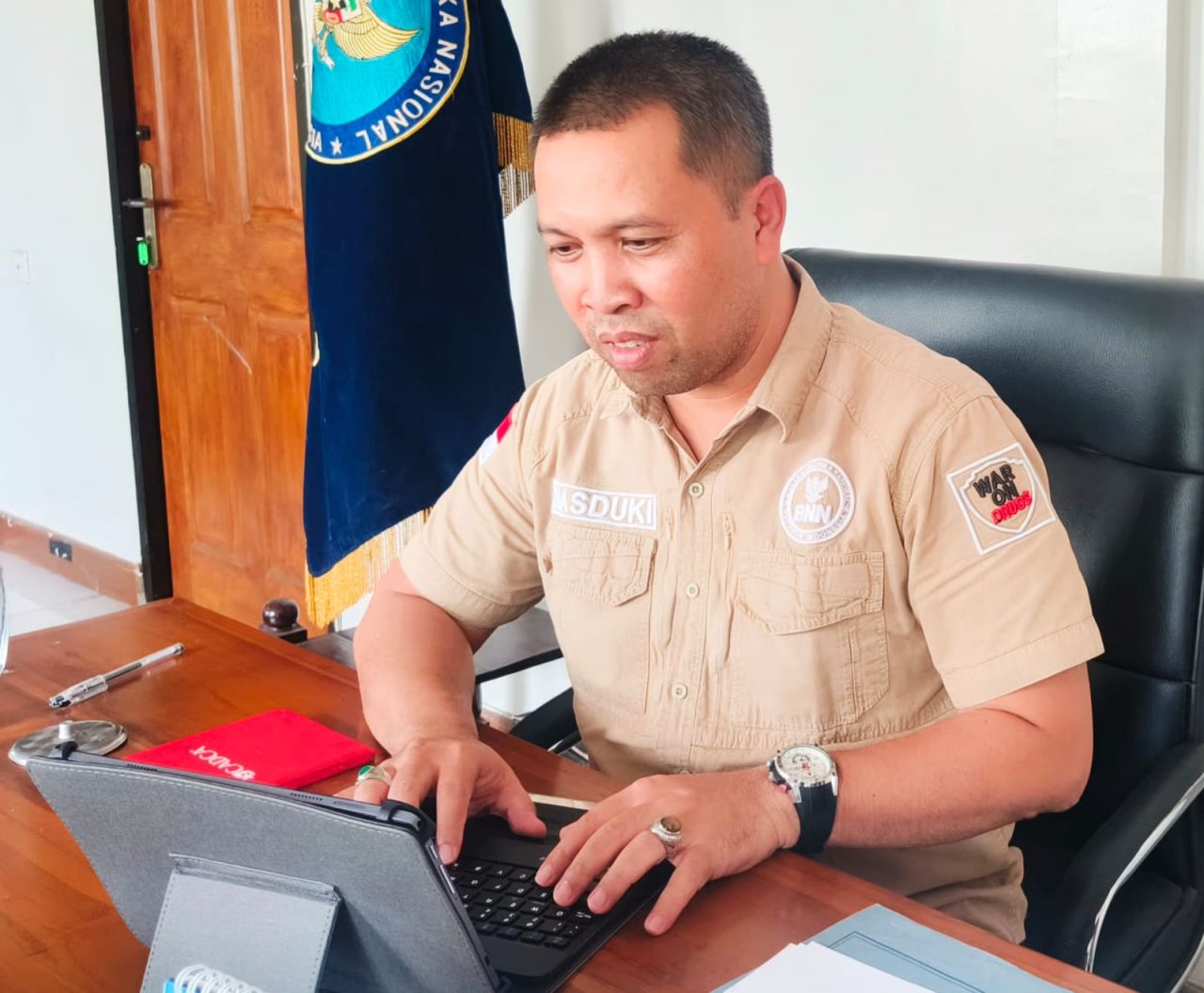 Kepala BNNK Kabupaten Pasuruan Masduki
