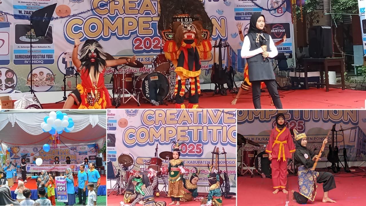 Milad ke-104 SD Muhammadiyah 1 Ponorogo Tahun 2025 Gelar Creative Competition