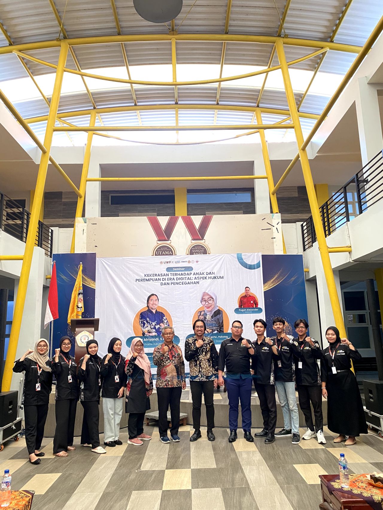 Semarak Dies Natalis UWP ke 44, BEM UWP Gelar Seminar Tentang Kekerasan Terhadap Perempuan Dan Anak