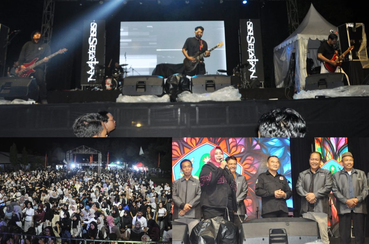 Band For Revenge Tampil Spektakuler HUT ke-27 SMA Negeri 1 Babadan