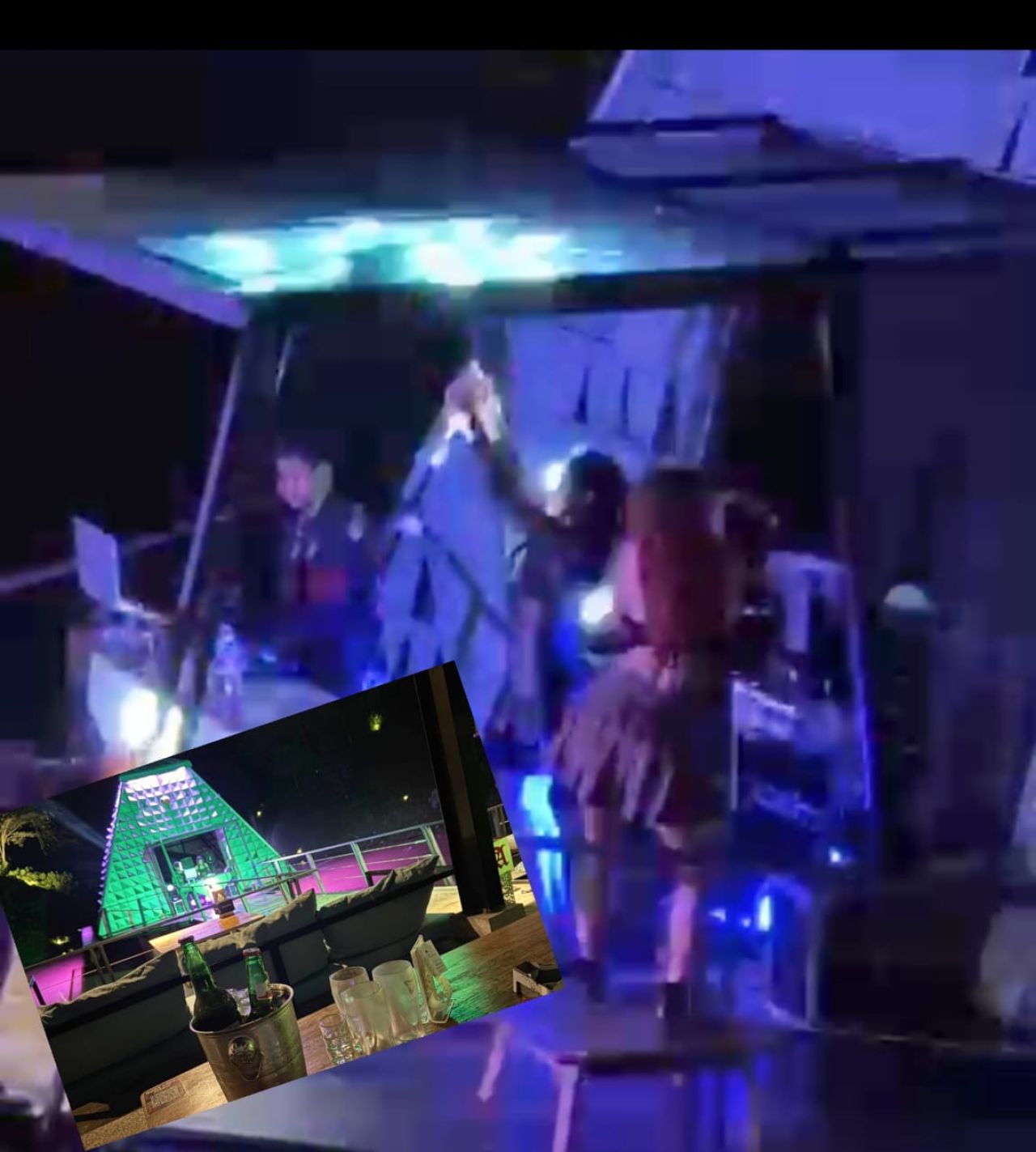 Bugs Cafe Taman Dayu menyajikan live music DJ dan diduga menjual miras golongan C