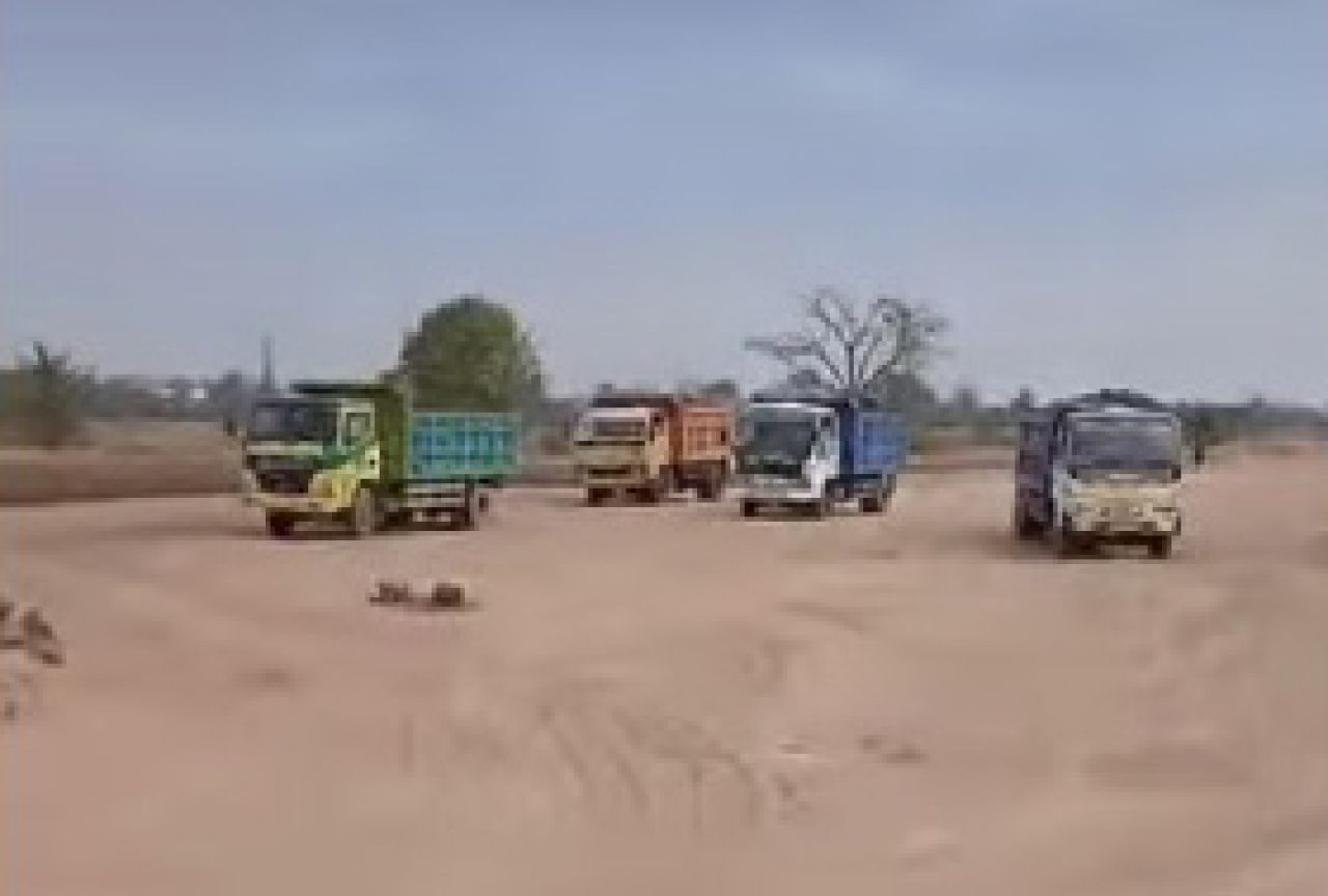 Tambang ilegal di Desa Jogodalu