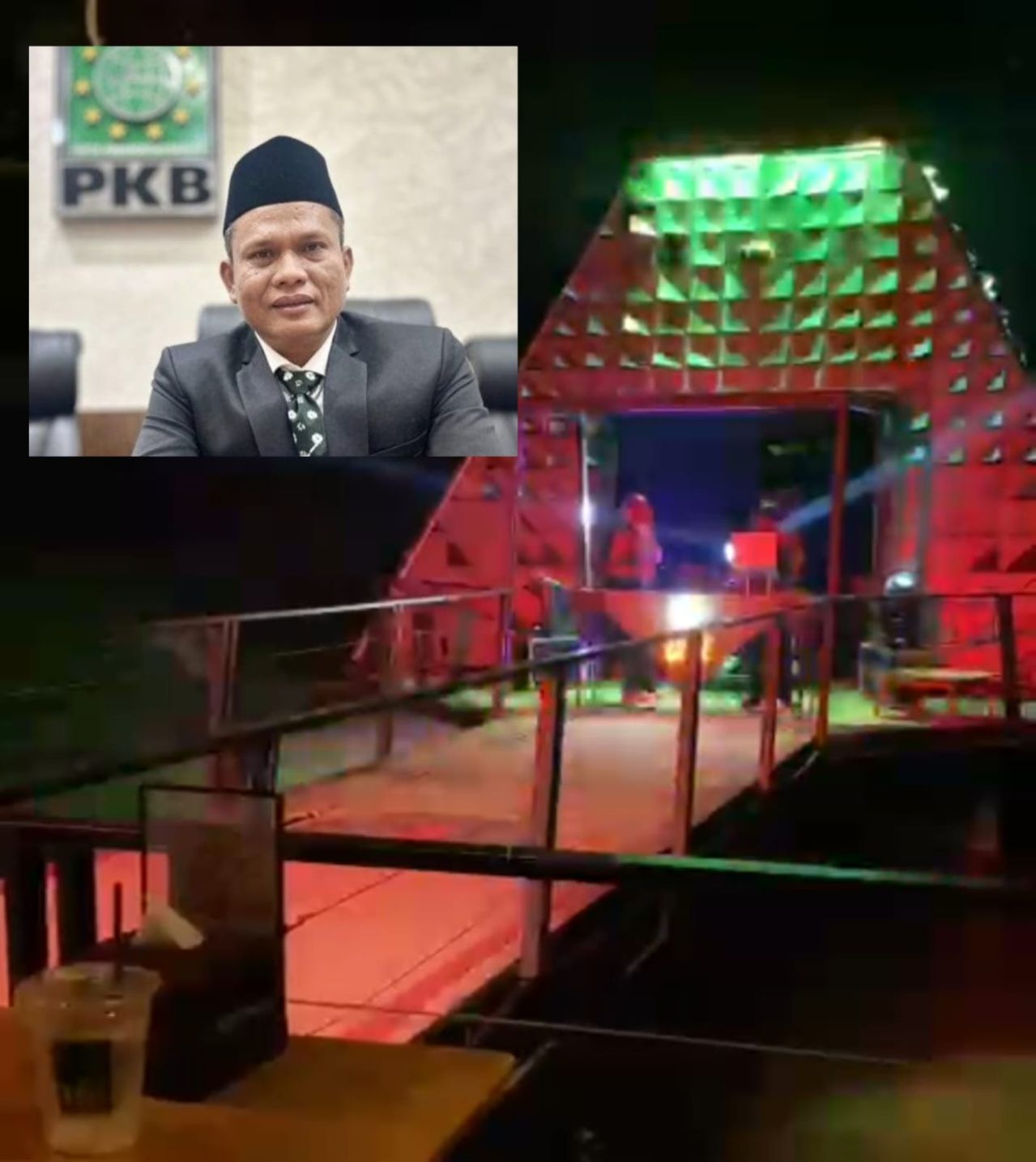 Bugs Cafe Taman Dayu inzet Rudi Hartono Ketua Komisi I DPRD Kabupaten Pasuruan