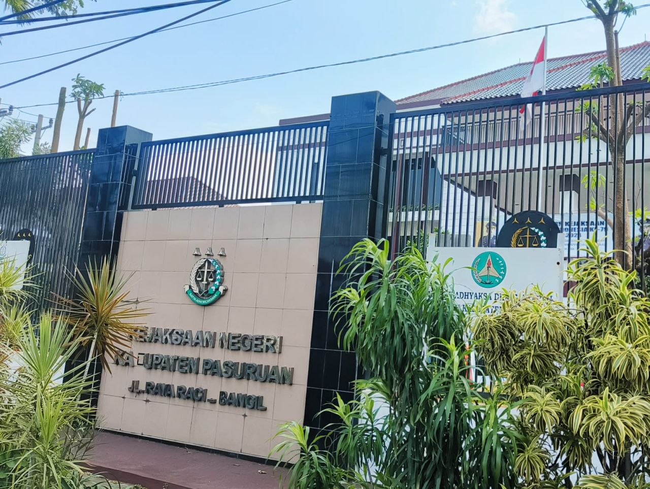 Kantor Kejari Kabupaten Pasuruan.