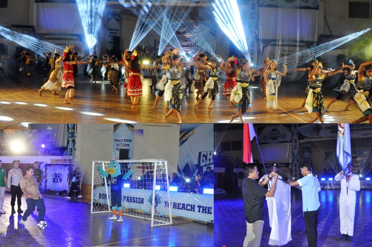 Smaga Futsal Championship XIV Spektakuler Dibuka Bupati Sugiri Sancoko