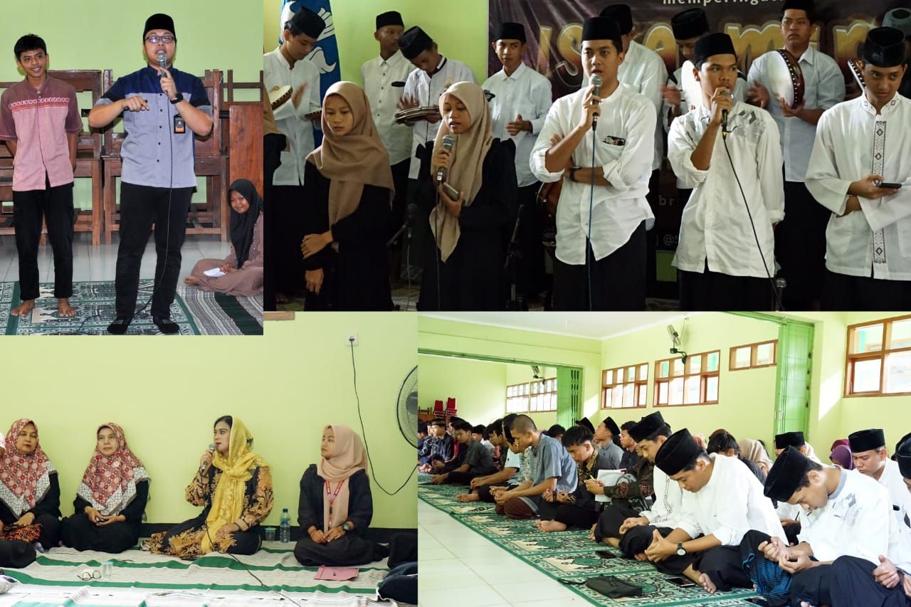 Tanamkan Akhlakul Karimah SMAN 1 Balong Gelar Isro’ Mi’raj Nabi Muhammad SAW