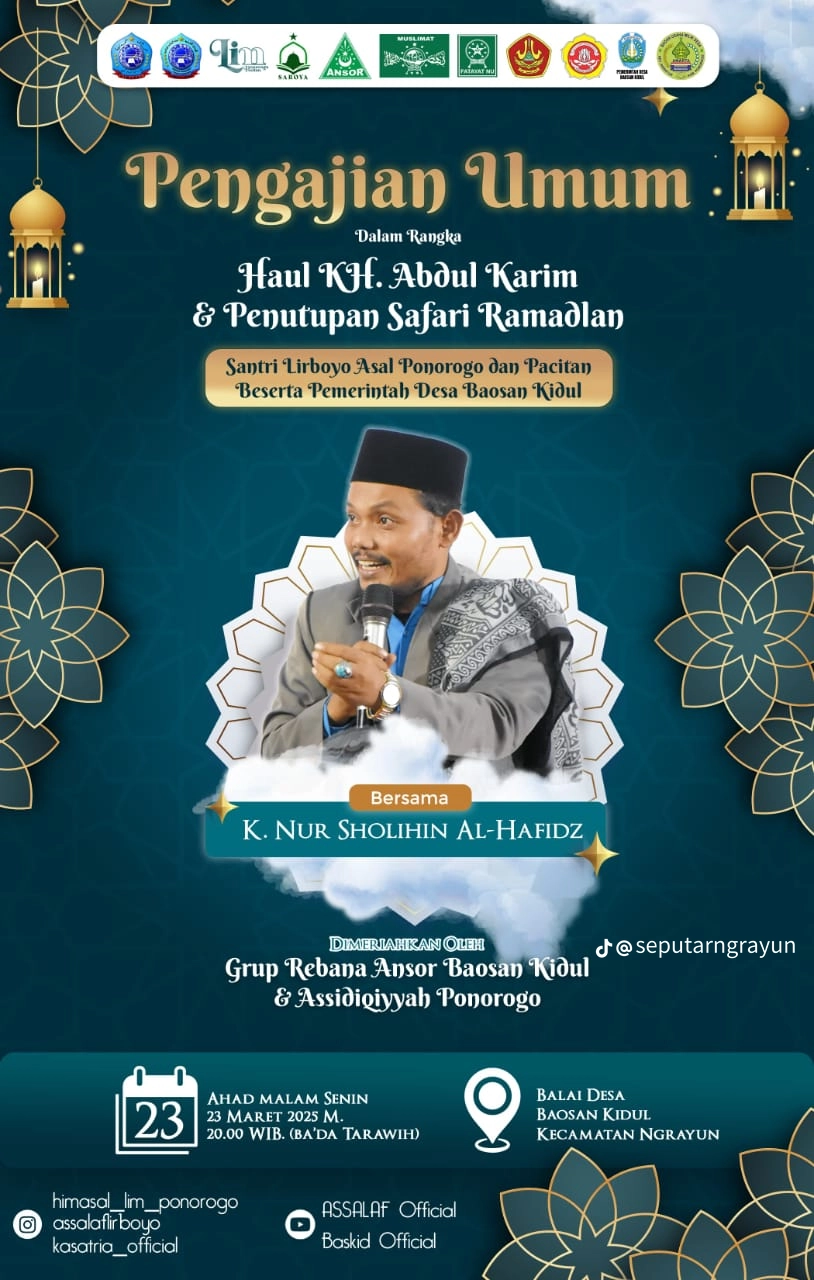 Pengumuman Giat Pengajian Umum