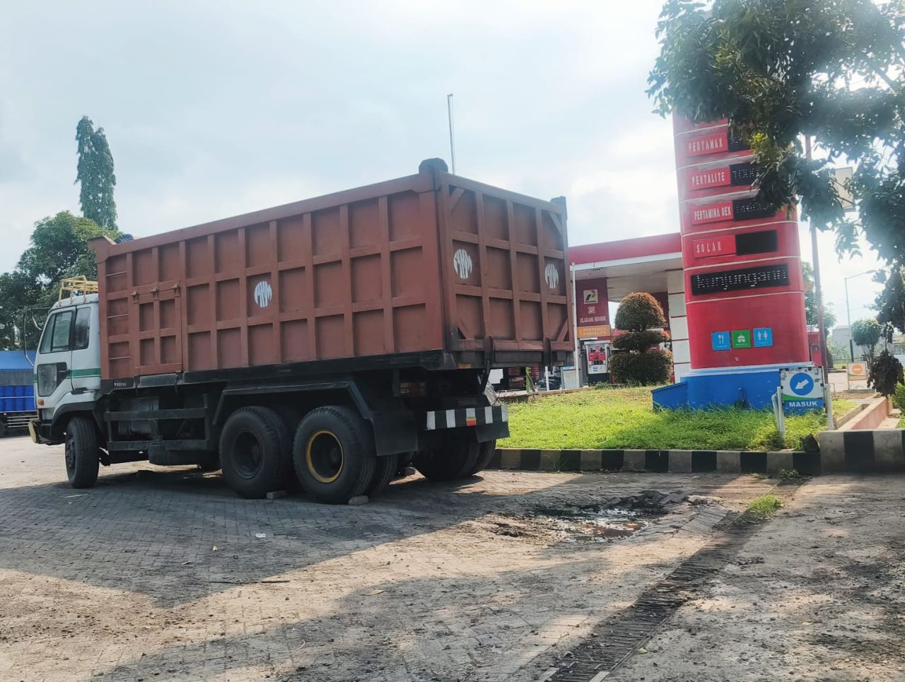 Lahan SPBU Blandongan Kota Pasuruan yang disewa KPRI jadi temuan BPK