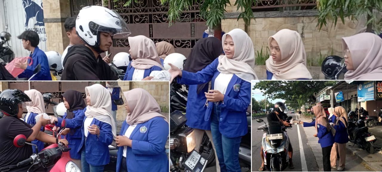 Ramadhan Berkah SMAN 1 Babadan Bagi Takjil Untuk Masyarakat