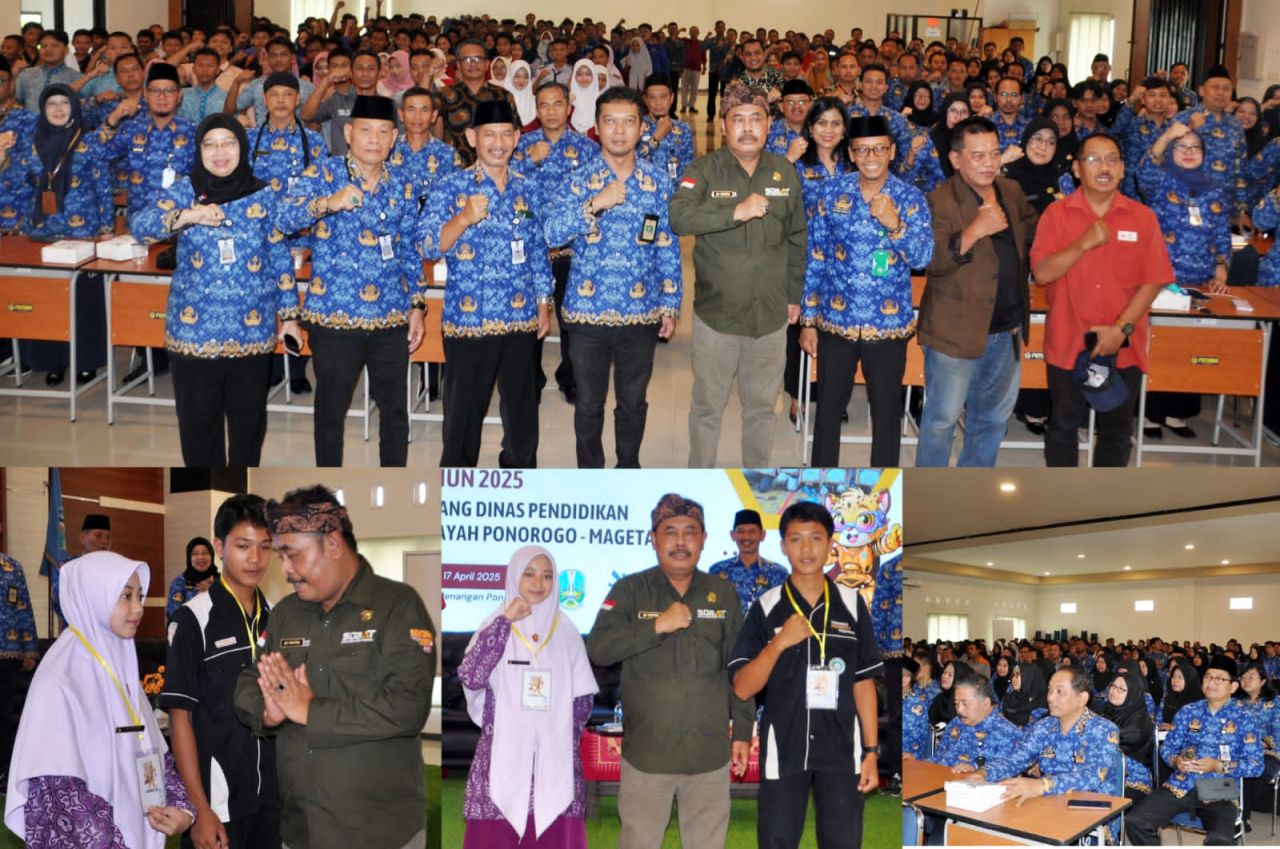 Pelepasan Kontingen LKS Dikmen 2025 Tingkat Provinsi Jawa Timur Cabdindik Wilayah Ponorogo Magetan