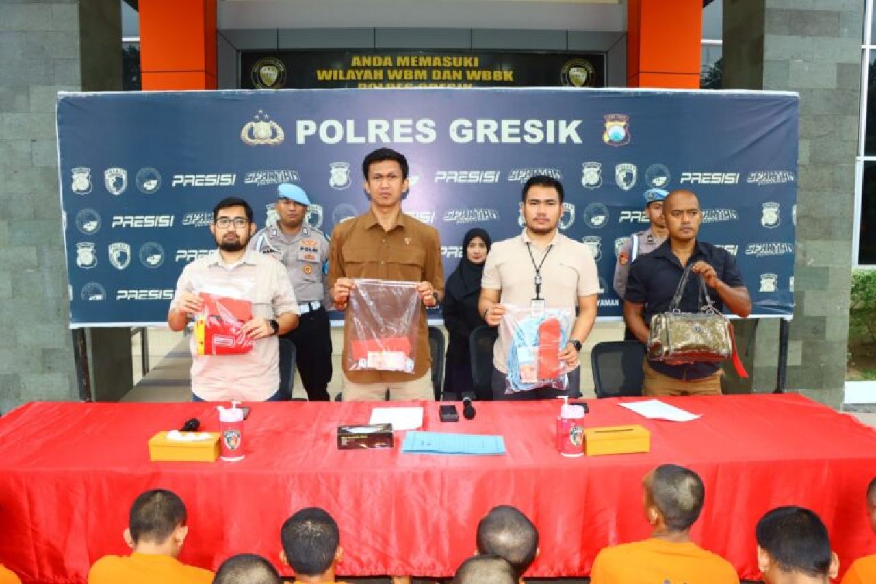 Kasat Reskrim Polres Gresik AKP Abid Uais Al Qarni Aziz
