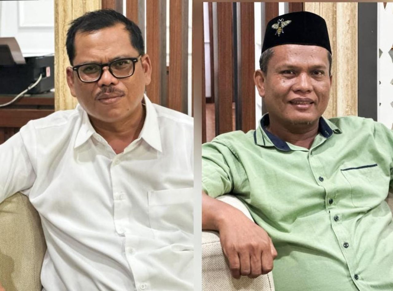 Samsul Hidayat Ketua DPRD Kabupaten Pasuruan dan Rudi Hartono Ketua Komisi I