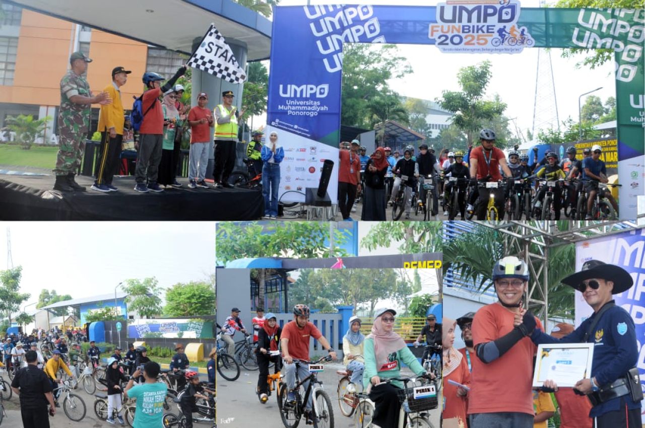 1500 Peserta Gowes Semarakan Milad UMPO ke-39 Tahun 2025