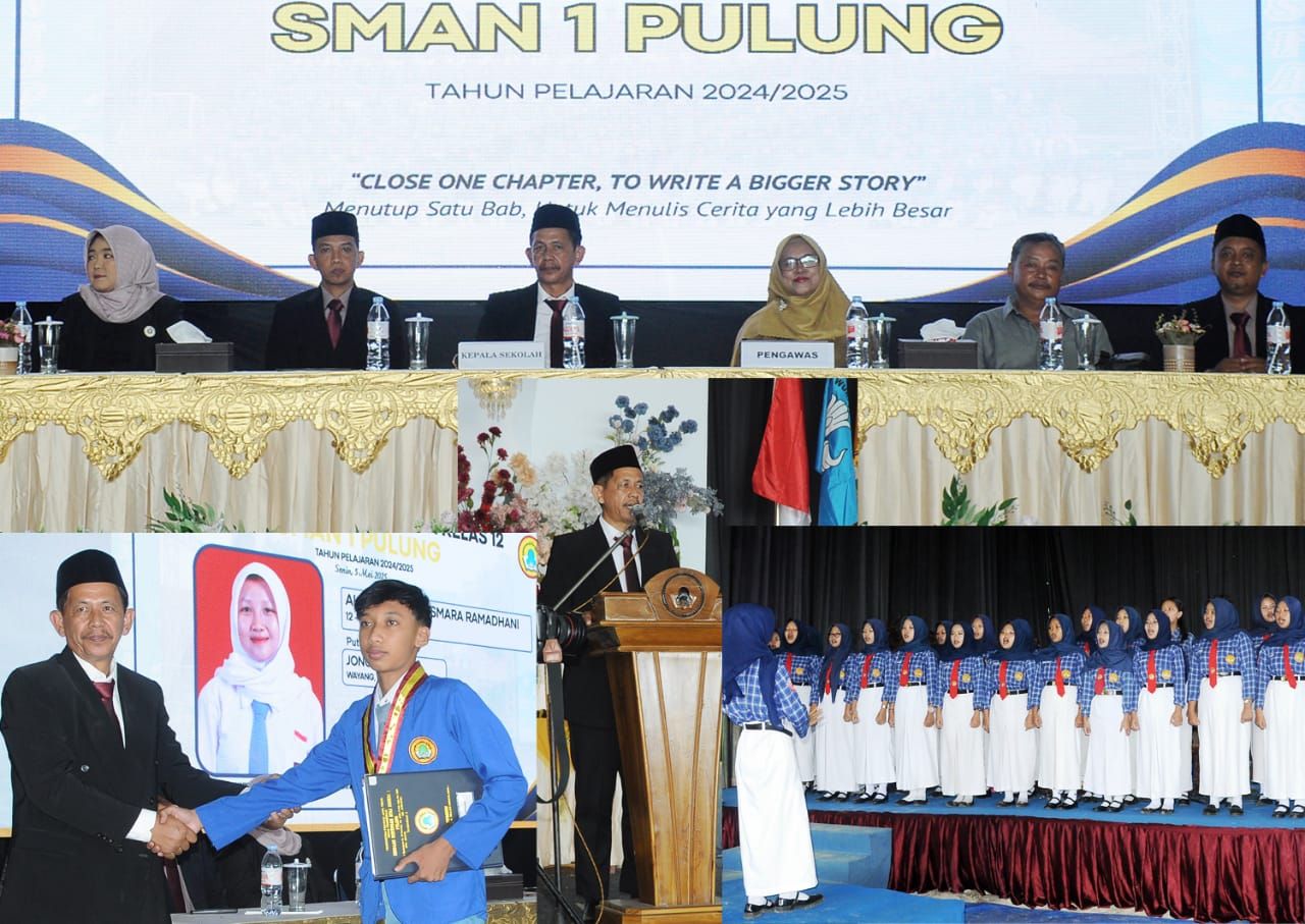 Pelepasan Siswa Kelas XII SMAN 1 Pulung 2025 Menapaki Langkah Baru Menuju Masa Depan