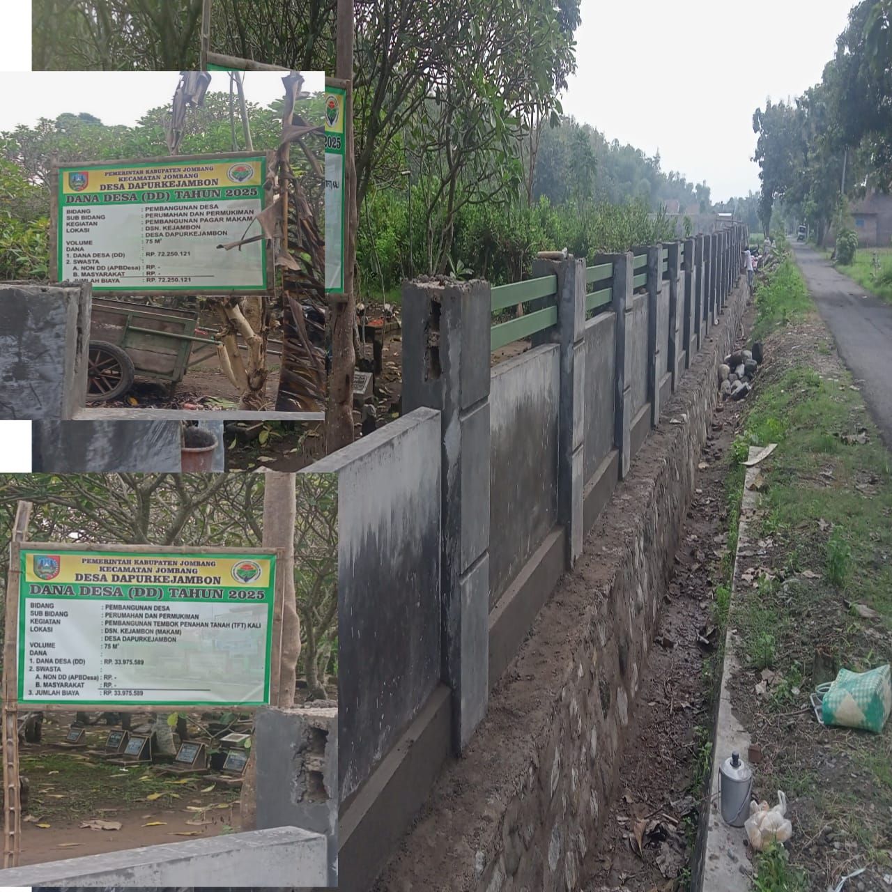 Masyarakat Dapurkejambon Apresiasi Kinerja Kades Dalam Membangun Desa