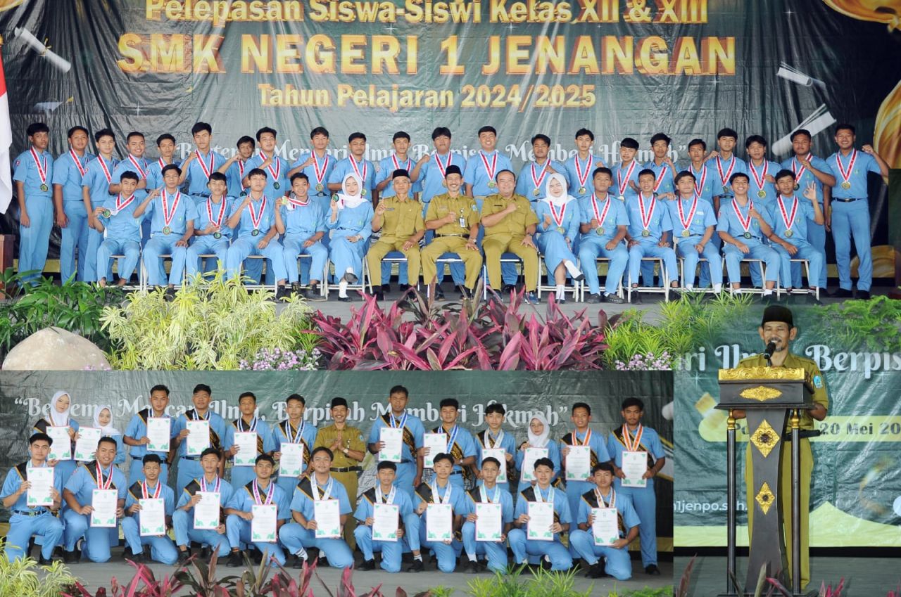 Khidmad Pelepasan Siswa SMKN 1 Jenangan