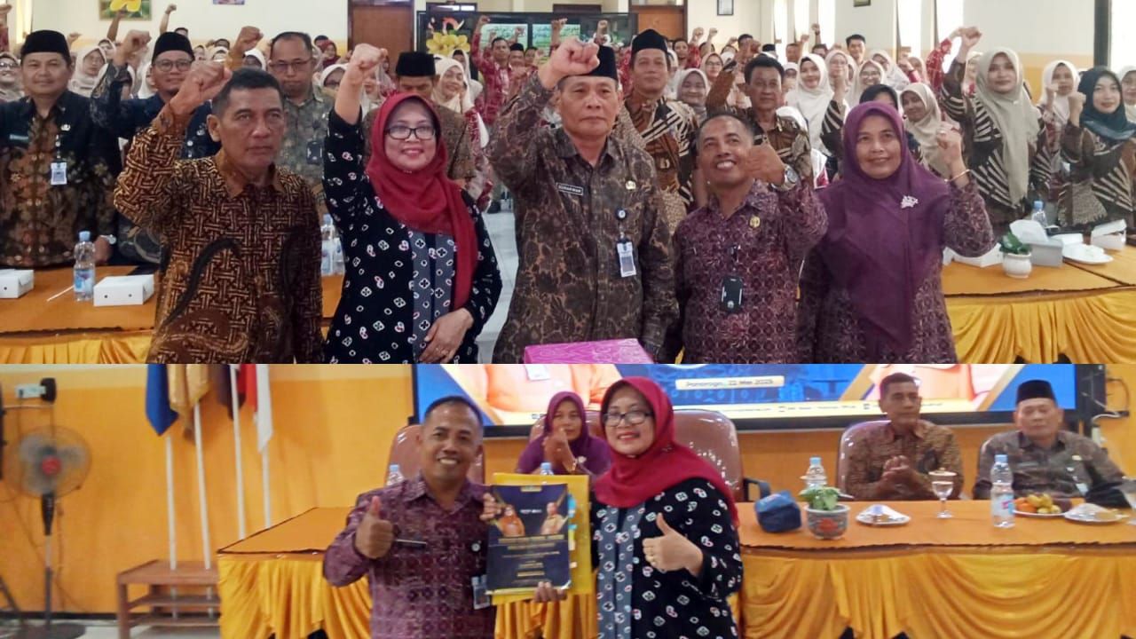 Pisah Sambut Warnai Kepemimpinan Baru SMKN 2 Ponorogo Farida ke Suryadi