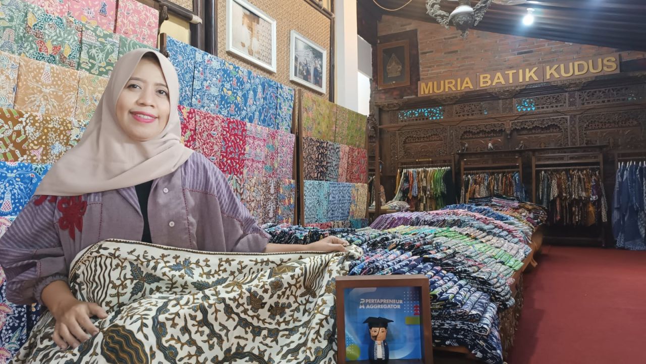 Bersama Pertapreneur, Muria Batik Kudus Buka Peluang Bagi Disabilitas dan Kaum Rentan