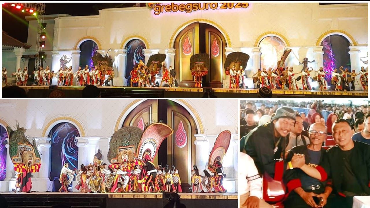 Luar Biasa Grup Reog Sima Arundaya SMPN 1 Badegan Tampil di FRR di Support Bupati Sugiri