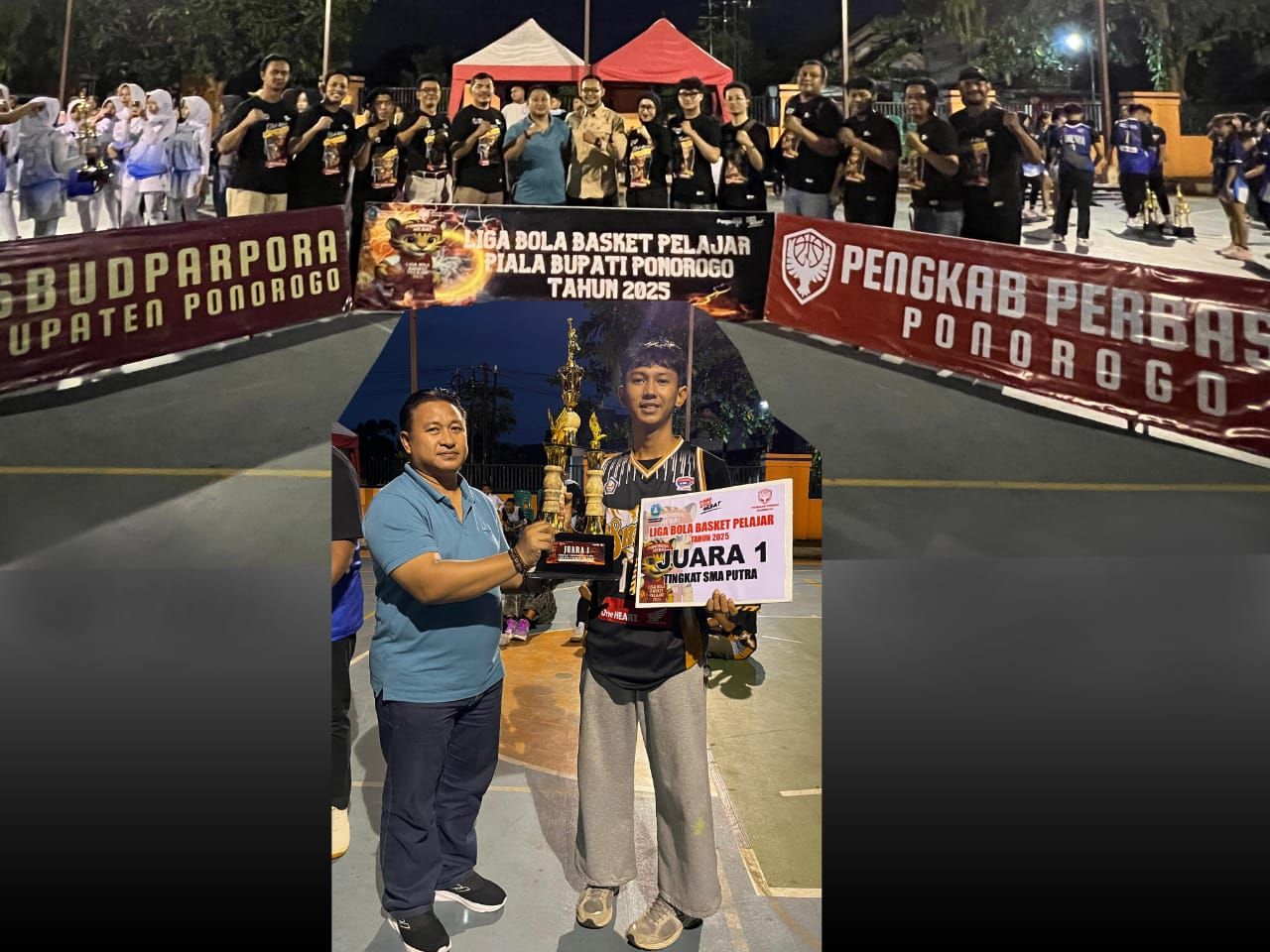 Perbasi Ponorogo Gelar Liga Bola Basket Pelajar Rebutkan Piala Bupati 2025