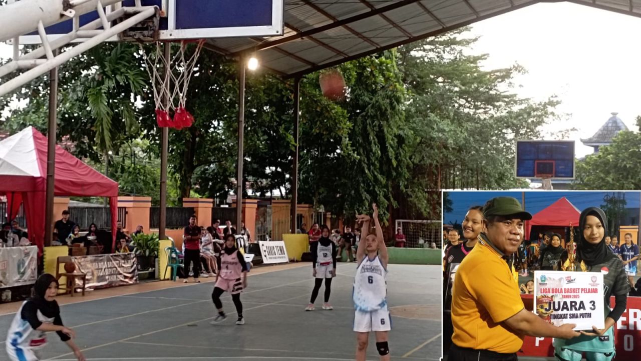 Kelas KKO SMAN 1 Babadan Tempat Final LIga Bola Basket Pelajar Bupati Cup 2025