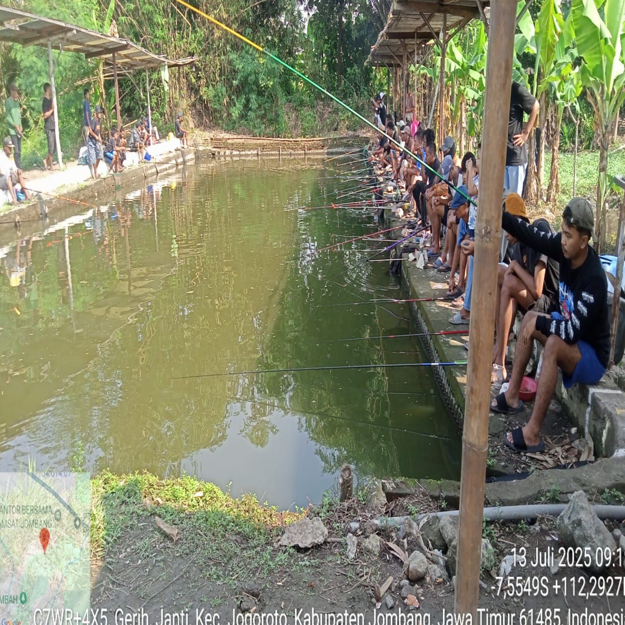 KP "Barokah" Gelar Acara Rutinan Mancing Bersama