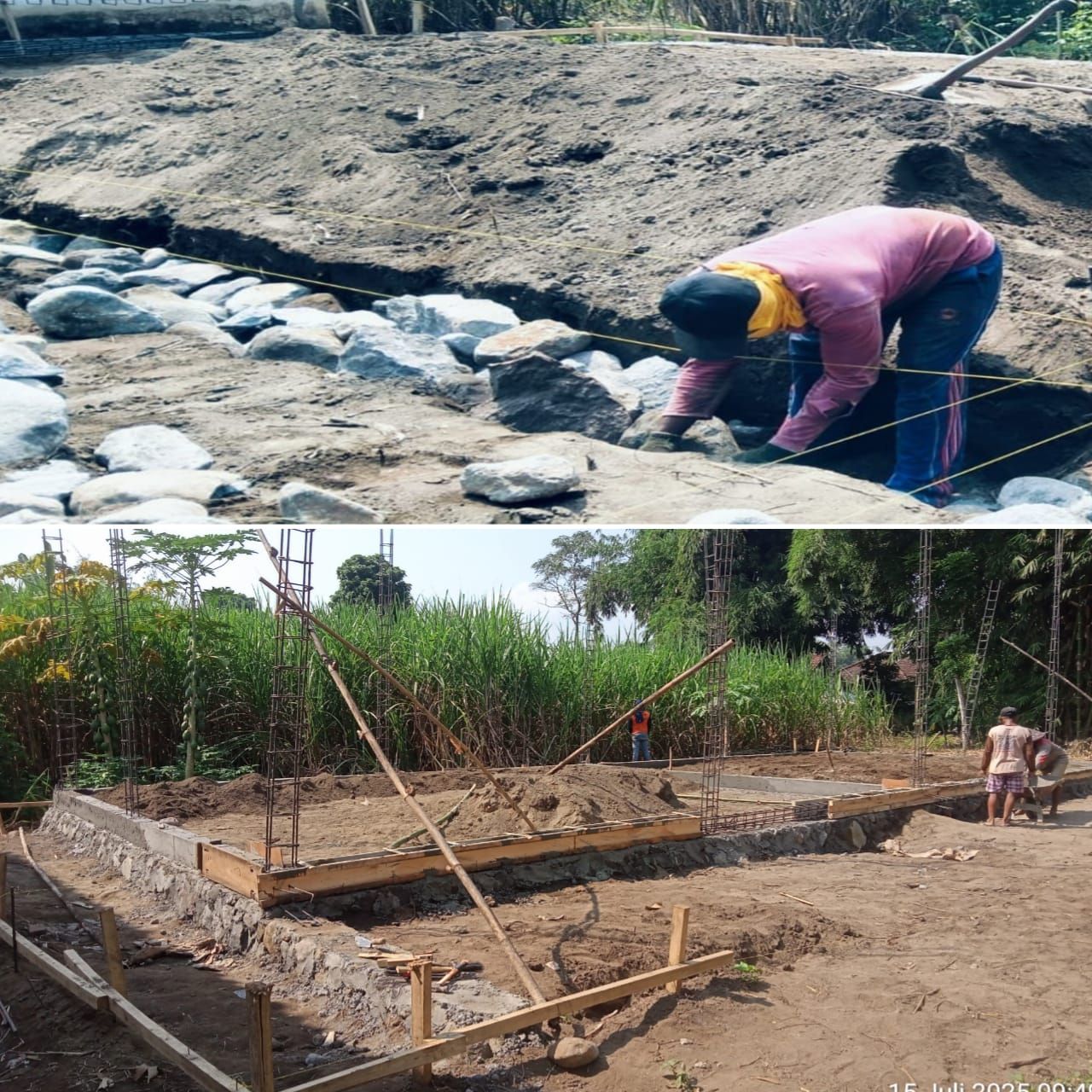 Pembangunan Gedung MI "Perwanida" di Jombang Diduga Langgar UU KIP, Tak Terpasang Papan Proyek