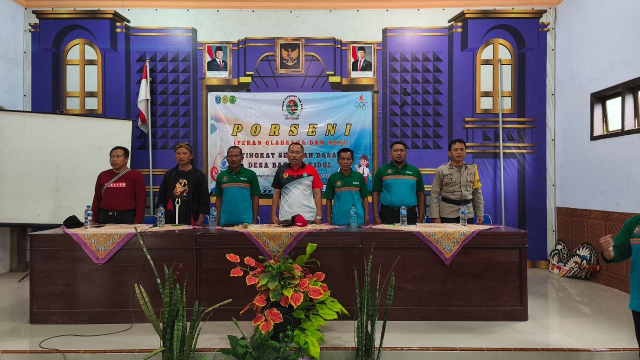 Upacara Resepsi Pembukaan PORSENI Sedesa Baosan Kidul  2025