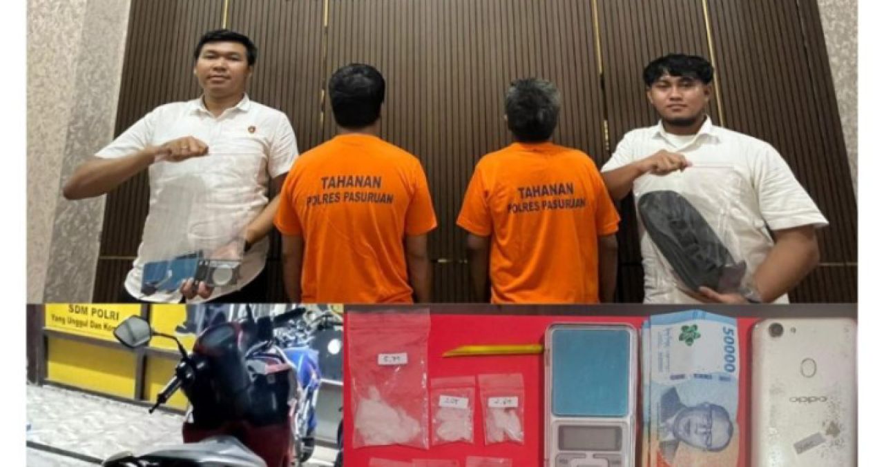 Tersangka dan barang bukti