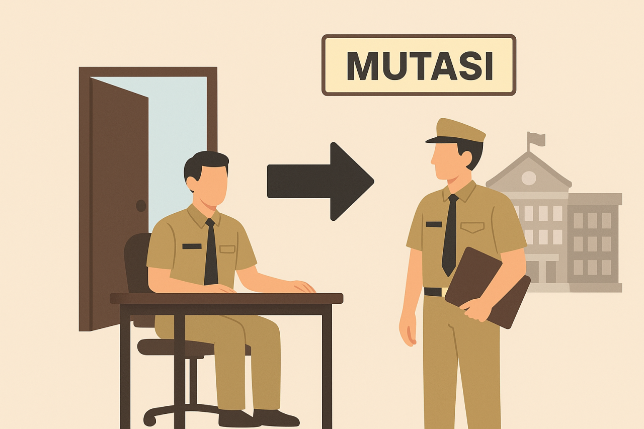 Illustrasi mutasi ASN