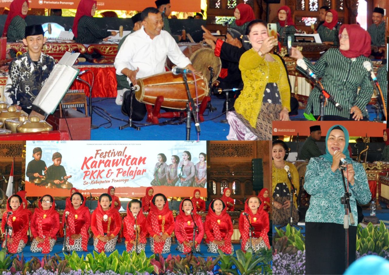 Nguri-Nguri Kebudayaan Jawa Pemerintah Kabupaten Ponorogo Gelar Festival Karawitan