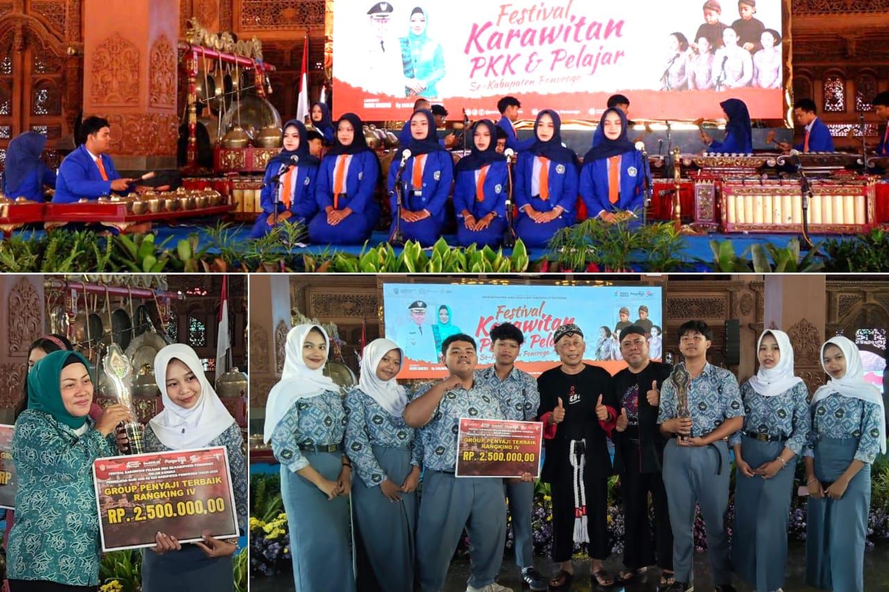 Tampil Perdana Karawitan Paksi SMAN 1 Babadan Raih Peringkat 4 Festival Karawitan 2025