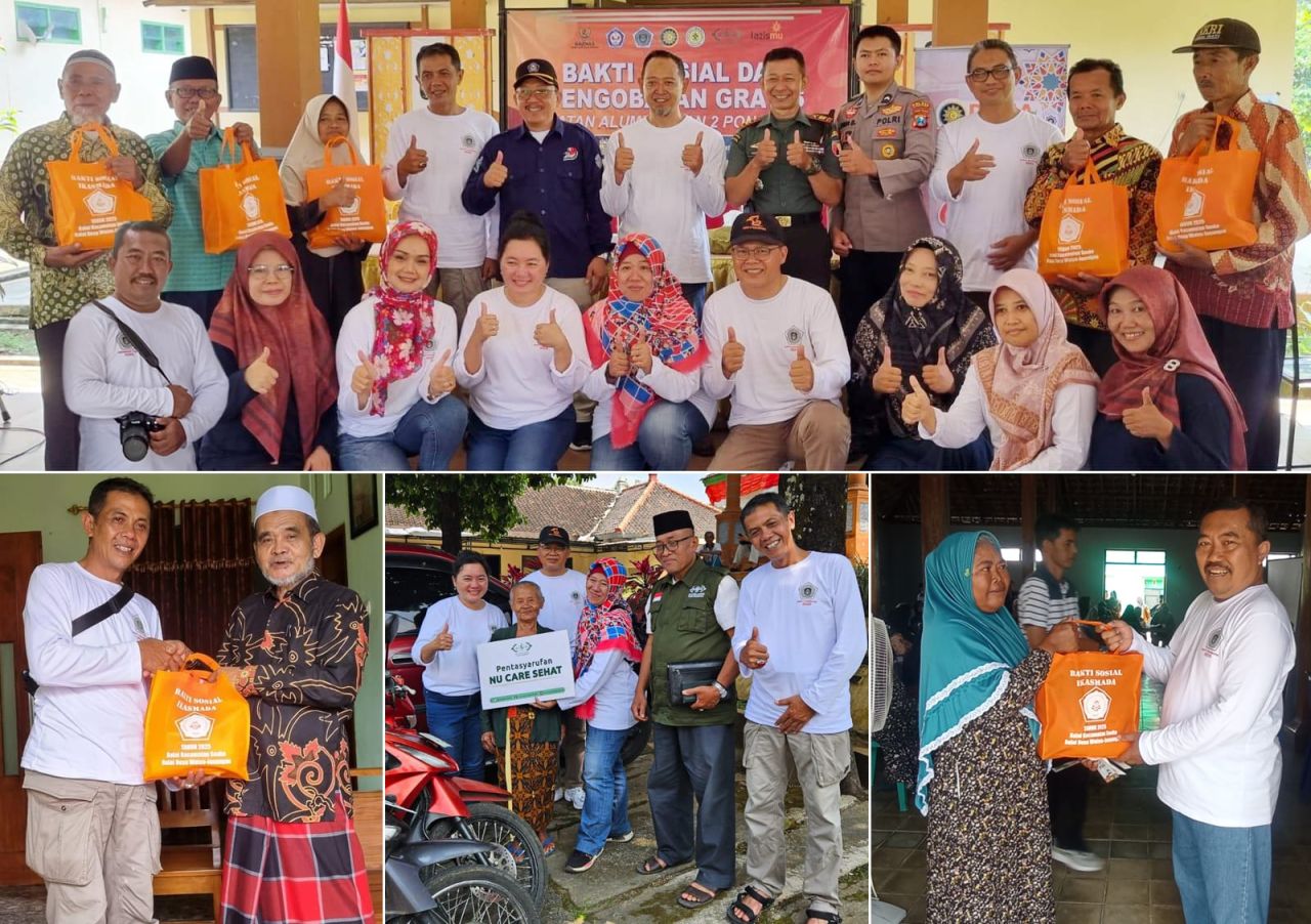 Joss, HUT SMAN 2 Ponorogo, Ikasmada Gelar Bakti Sosial Kolaborasi 2 Rumah Sakit