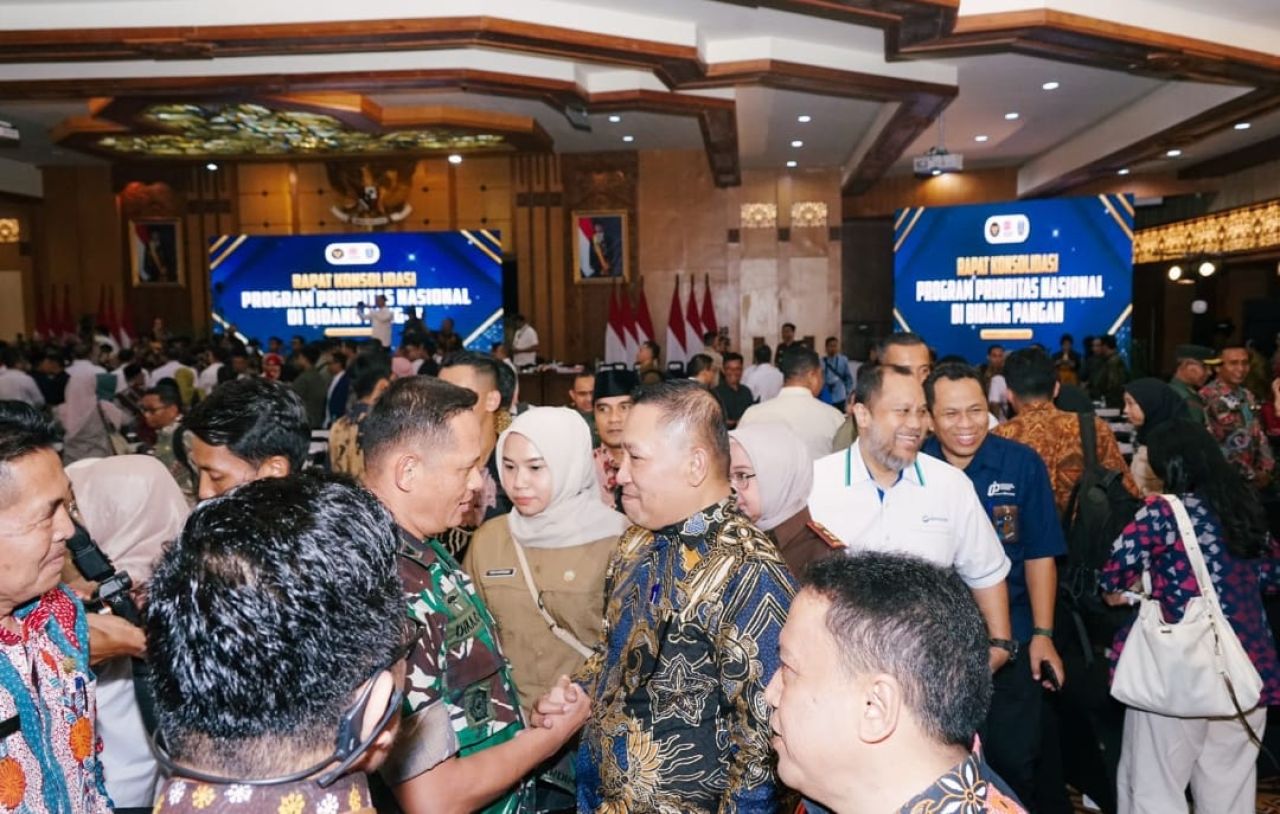 Bersama Menteri dan Gubernur, Bupati Sampang Dukung Program Prioritas Nasional di Bidang Pangan