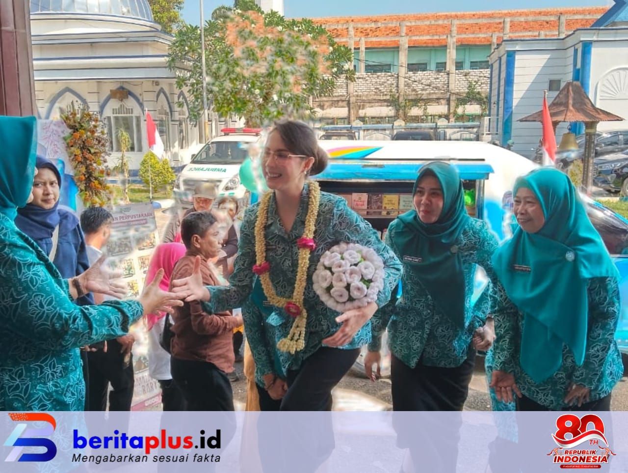 Ketua Tim Penggerak PKK Provinsi Jawa Timur, Arumi Bachsin Elestianto Dardak