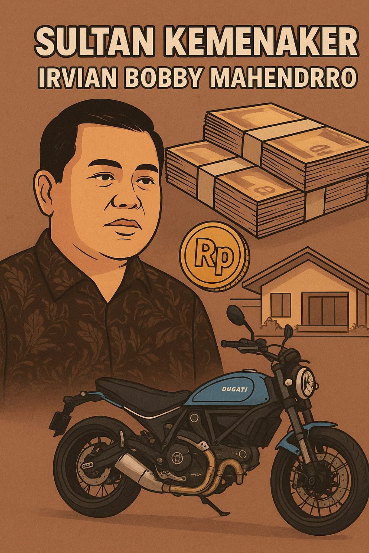 Ilustrasi Sultan Kemenaker (ist)