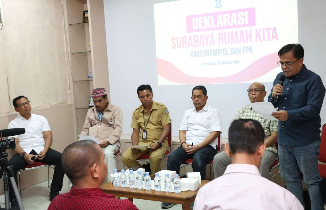 PEMKOT SURABAYA DAN FPK DEKLARASIKAN “SURABAYA RUMAH KITA BERSAMA"