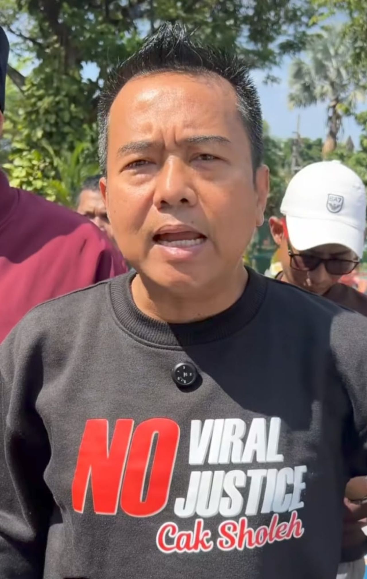 Cak Sholeh koordinator rakyat Jatim menggugat