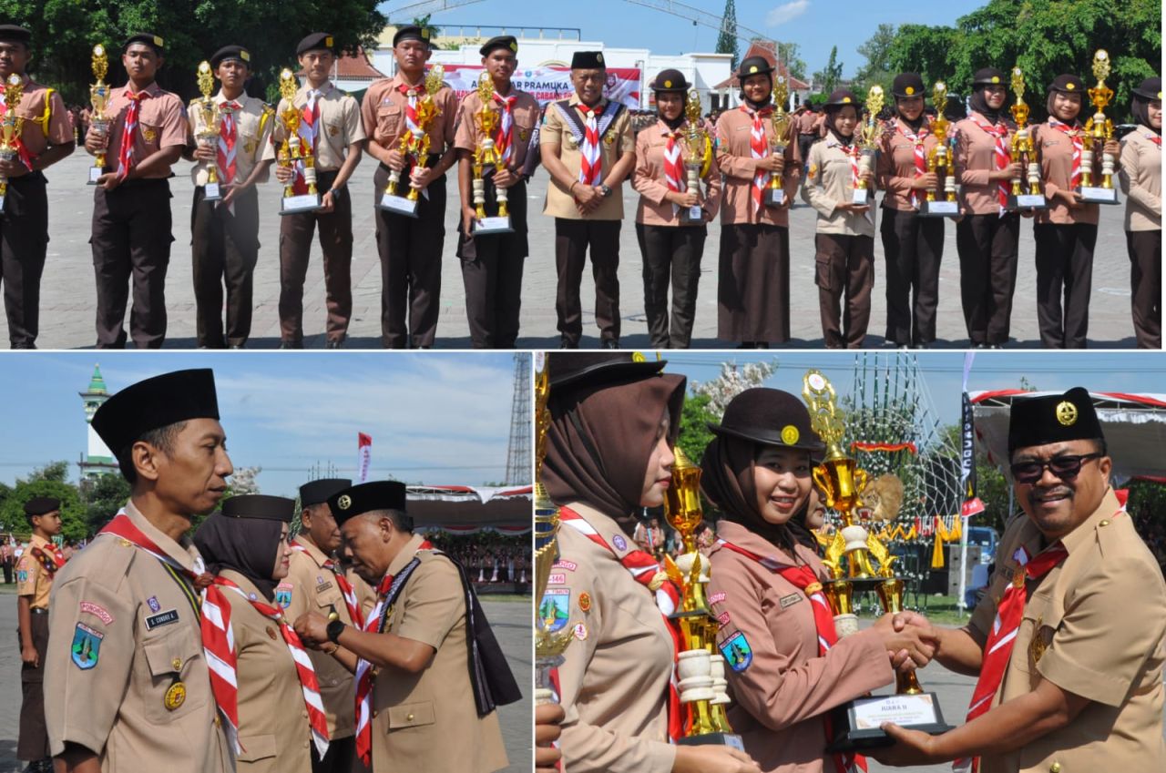 Jadi Pembina Apel Besar Pramuka, Bupati Harap Pramuka Ponorogo Jadi Inspirasi dan Teladan