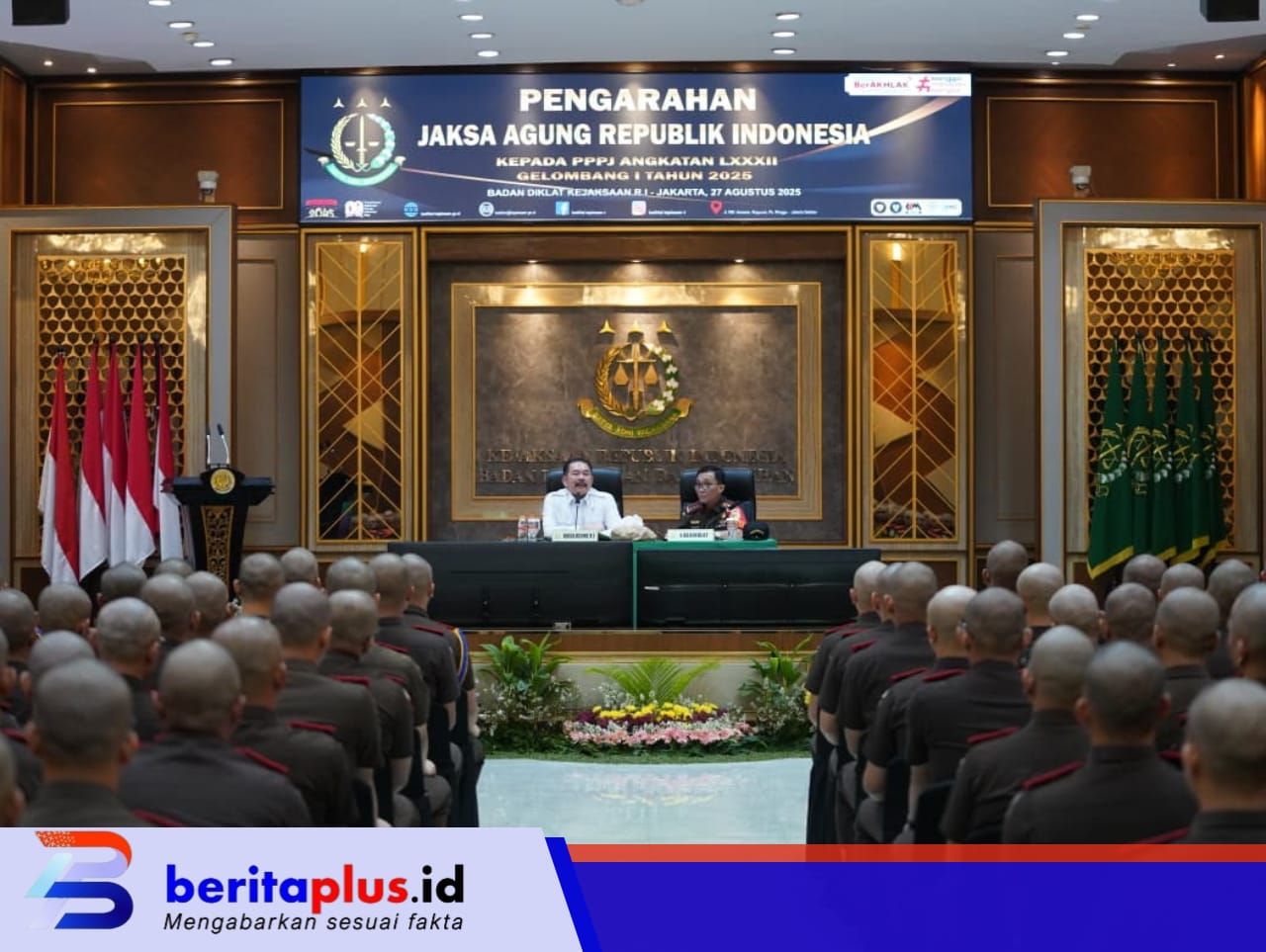Jaksa Agung Tekankan Integritas dan Profesionalisme Peserta PPPJ 2025